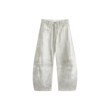 OULUDE Jeans Men Dirty White