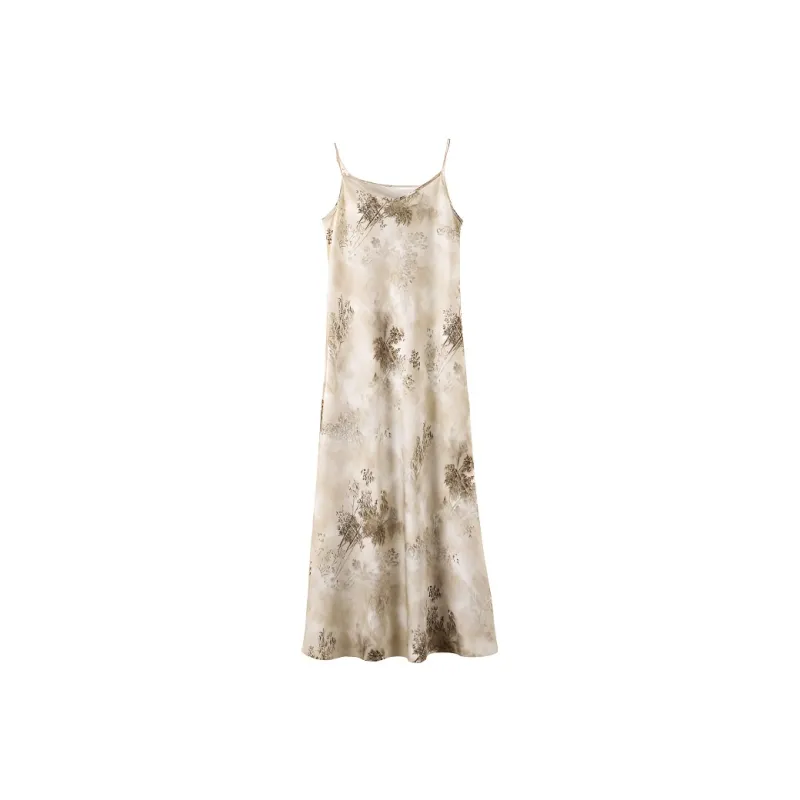 Late White Slip Dresses Women's Multicolor-0