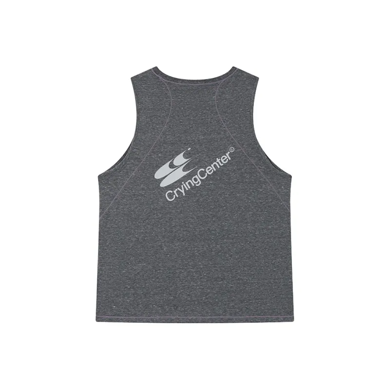 Crying Center Tank Tops Unisex-4