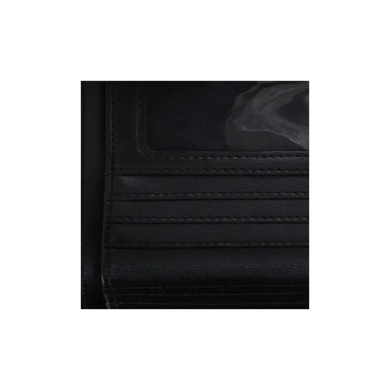 ARMANI EXCHANGEAE PU Polyurethane Wallet Women's Black-3