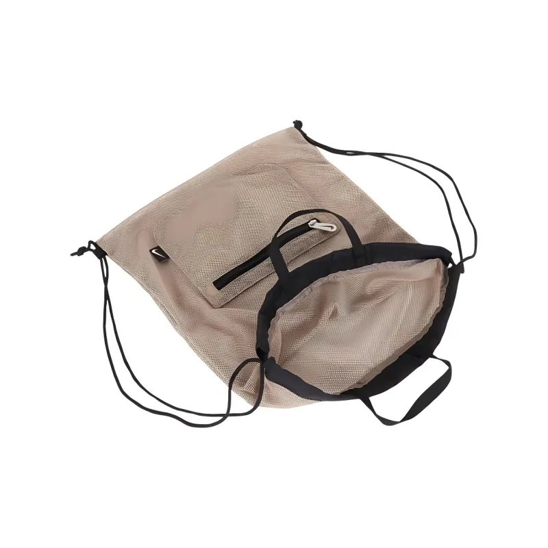 Nike Polyester Swim Bag Handbag Backpack Regular Men's Khaki-2