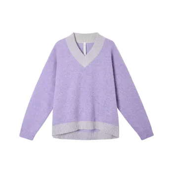 Lululemon Alpaca Wool Blend V Neck Sweater Sweater Women's