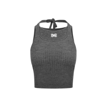 Ann Andelman Tank Tops Women's Dark Gray