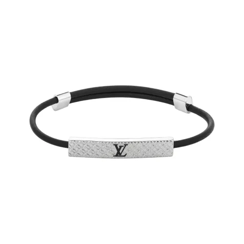 LOUIS VUITTON Metal Bangles Men's Black