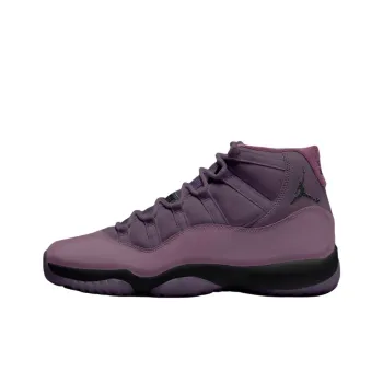 Jordan Air Jordan 11 Retro Anti Slip Wear Resistant High Top Vintage Basketball Shoes Men's Purple