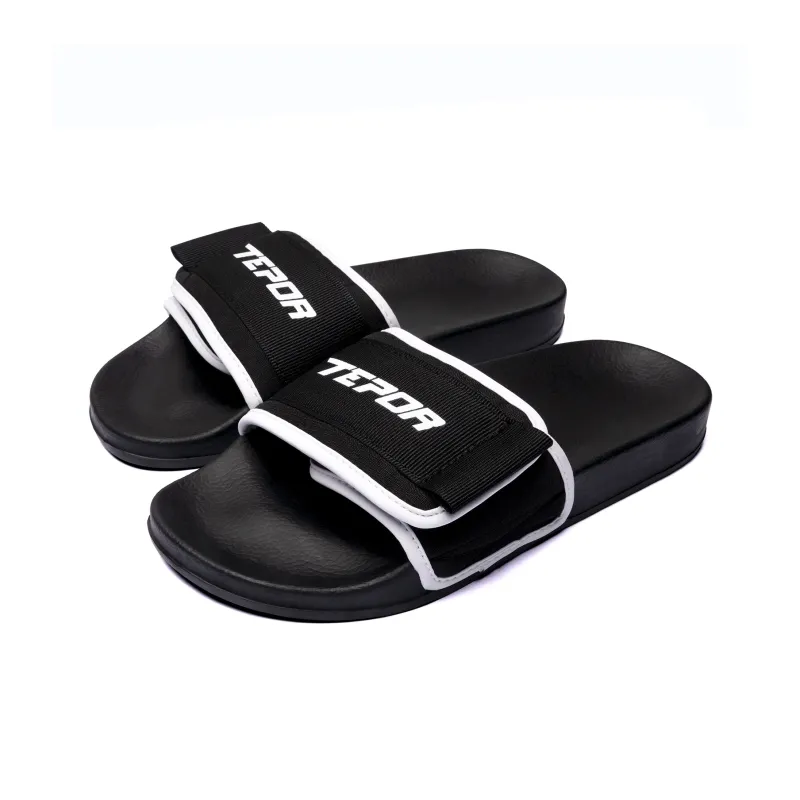 TEPOR Shock Absorbers Massage Quick Dry Slip Resistant Abrasion Resistant Slide Slippers Unisex-1