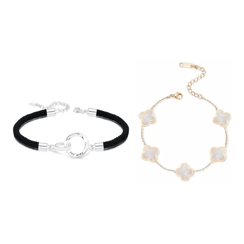 TRUE ME Fabric Rope Bracelets Women's-12