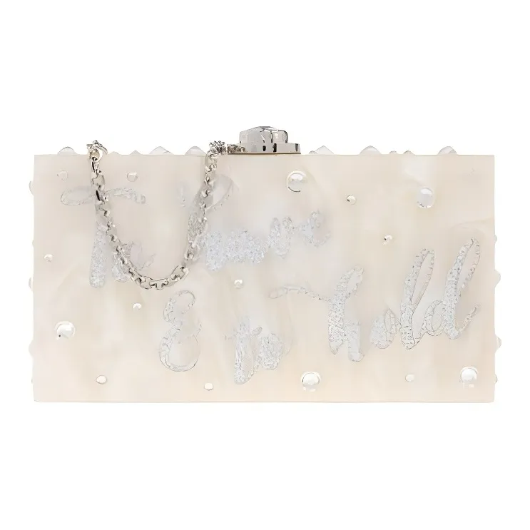 Sophia Webster Plastic Handbag Women's Cream White-2