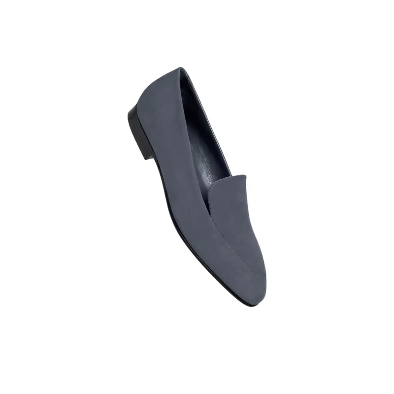 MANOLO BLAHNIK Pitaka Casual Single Shoes Women's Dark Gray-3