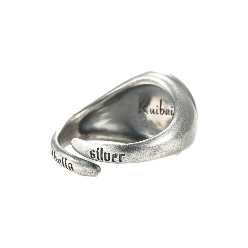 Ruibeila 925 Sterling Silver Rings Men's-4