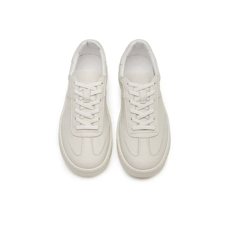Hong Kong Meng Slip Resistant, Abrasion Resistant, Breathable Low Top Skateboard Shoes Men's Beige-2
