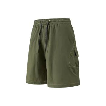 WOSAWE Loose Casual Versatile Waterproof Splash Resistant Knee Length Pants Unisex