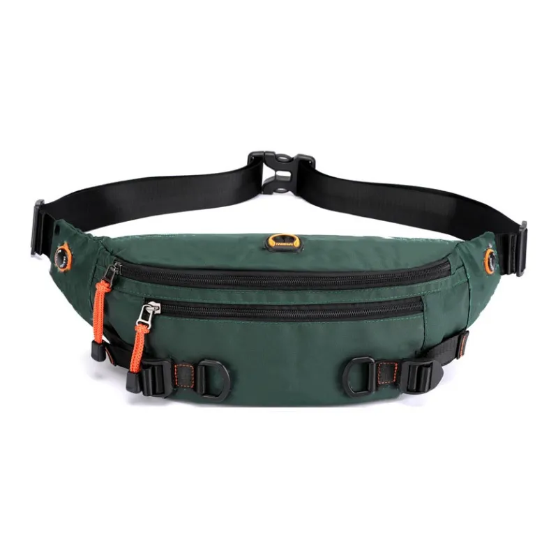 Boniu Nylon Shoulder Bag, Fanny Pack Regular Men's Multicolor-4