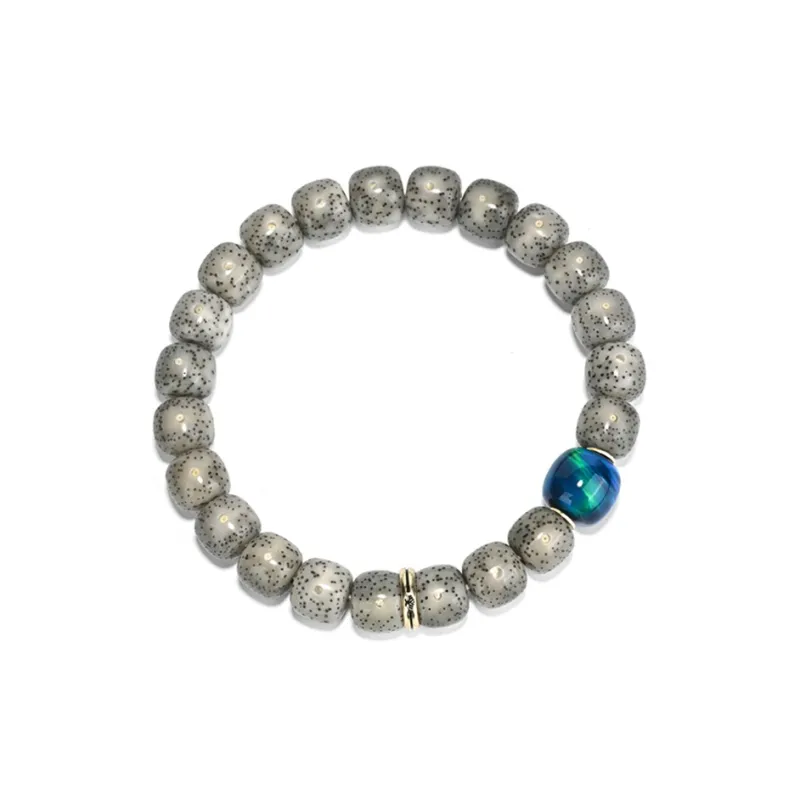 Yulan Wenwan Star Moon Bodhi Seeds Bracelets Unisex-0