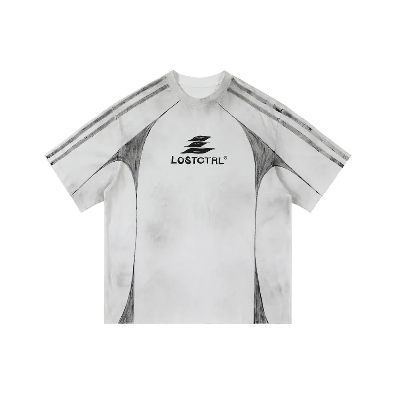 LOSTCTRL T Shirts Unisex White-0