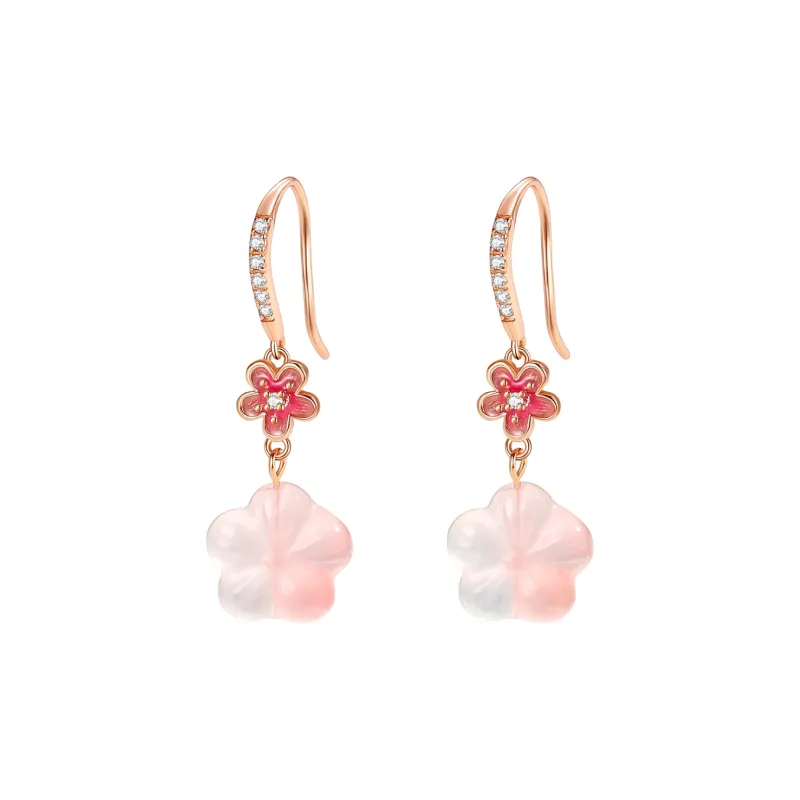 Fu Ru Ji Agate Earrings Women's-0