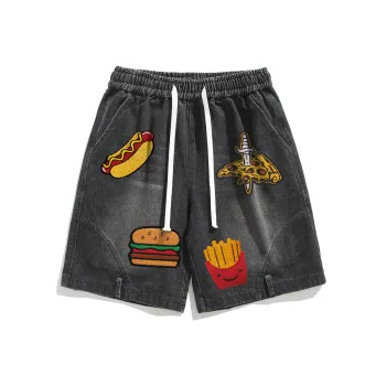 A02 Denim Shorts Unisex