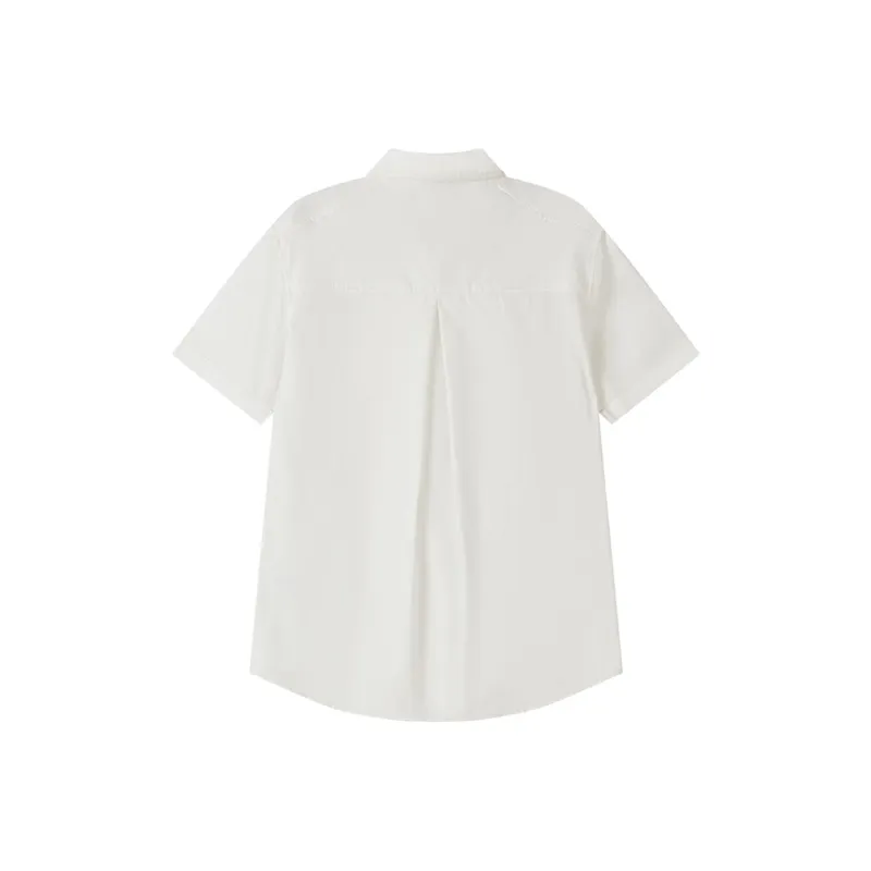 WULISHAONIAN Shirts Unisex White-1
