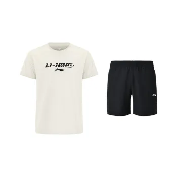 LiNing Casual Sportswear Unisex White Black