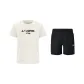Clothing Set (White Top+Black Bottom)