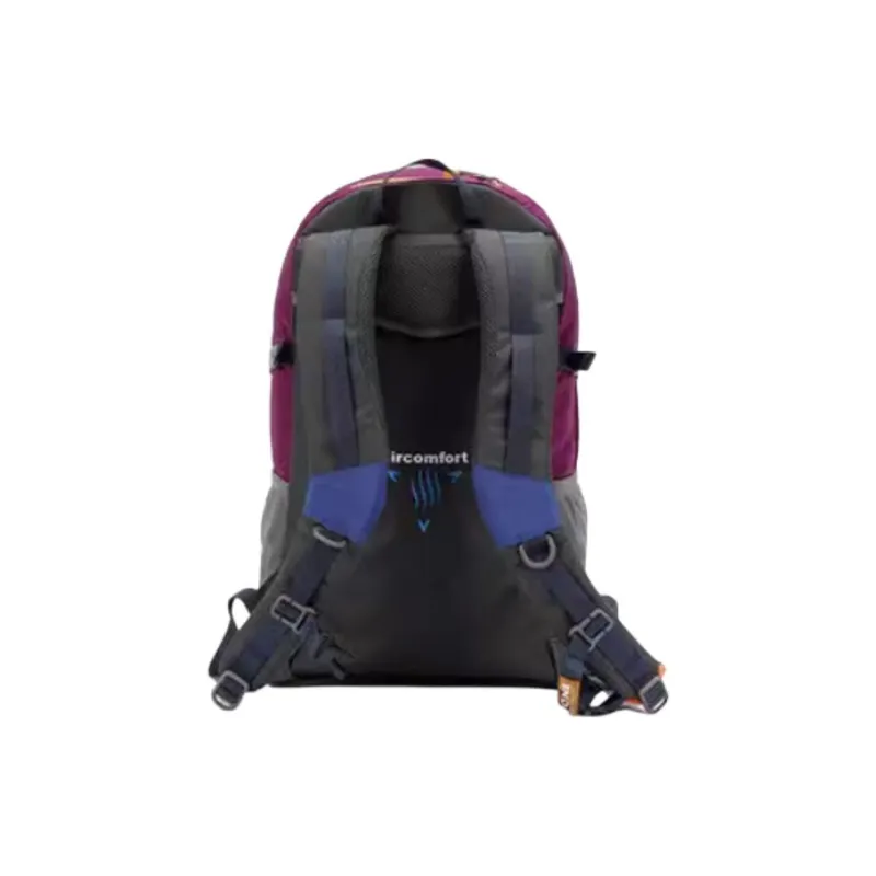 AIONE Mountaineering Bag Outdoor Bag Nylon 38L Rose Red Unisex-3