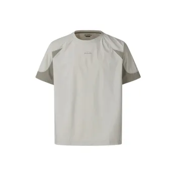 SALOMON T Shirt Men's Khaki Gray