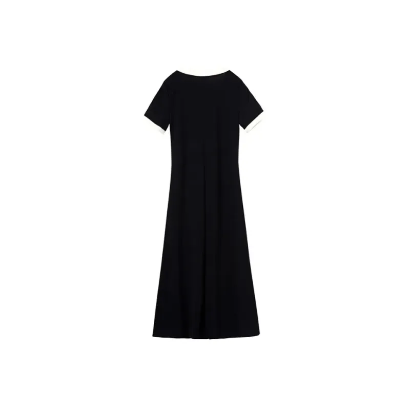 Mu Qingqing Short Sleeved Dress Women's-0