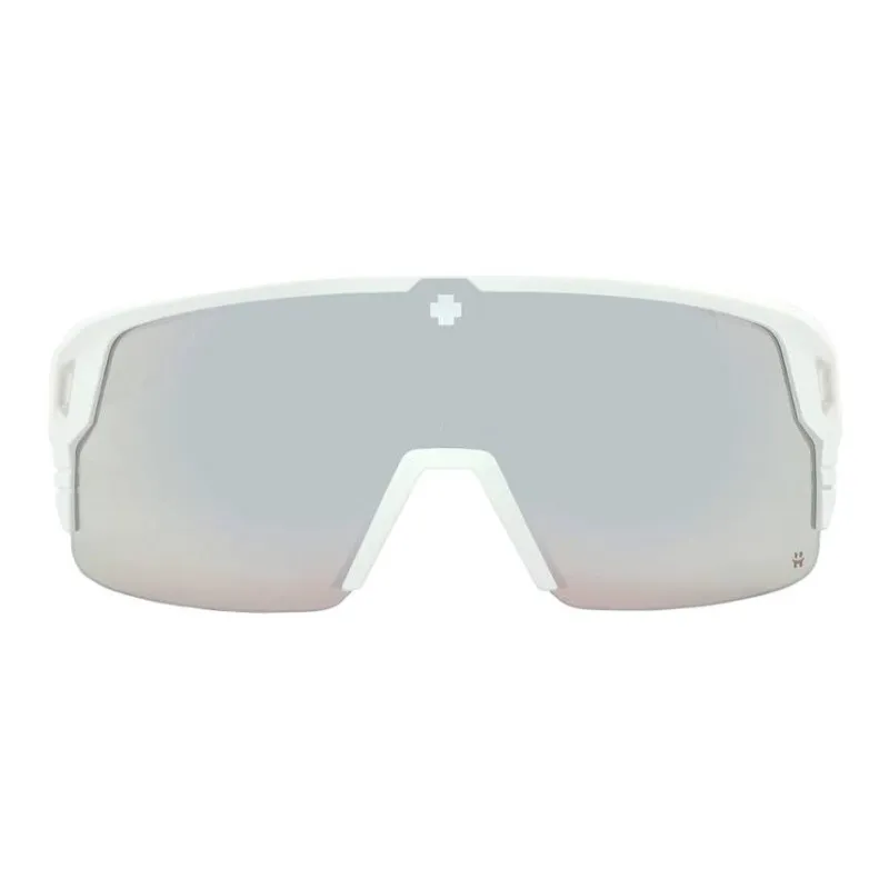 SPY Irregular Shape Sunglasses Men's White-1