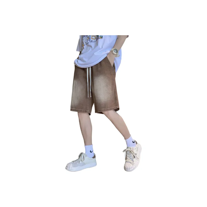 Fakeyoung Denim Shorts Unisex-8