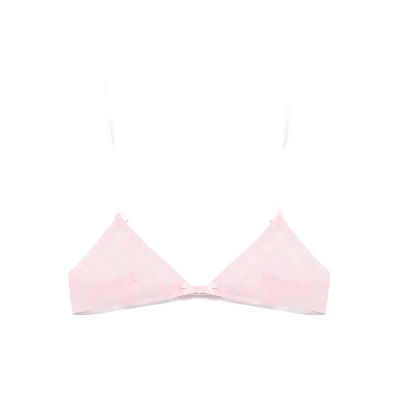 GUCCI GG motif Lace Bra-0