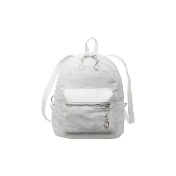 FCTOSSR PU Backpack Women's White/Black/Pink
