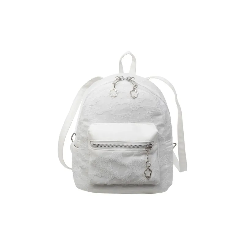 FCTOSSR PU Backpack Women's White/Black/Pink-0