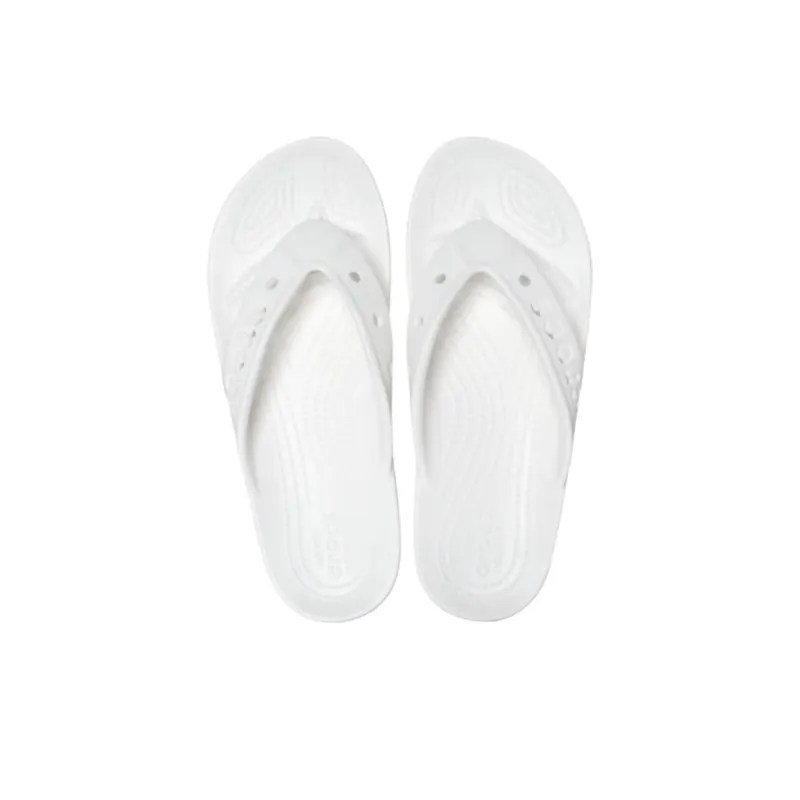 Crocs Baya 2 Slip Resistant Flip Flops Unisex White-3
