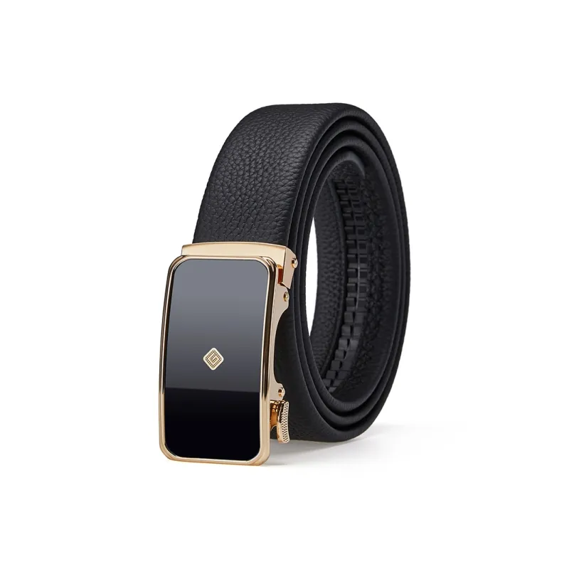 GUSKI Cow Leather Belts Men's 3.5cm-5