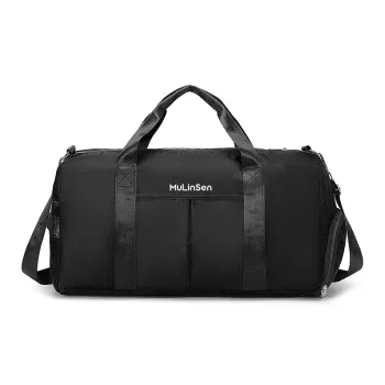Mulinsen Polyester Portable Crossbody Bag, Travel Bag Unisex Multicolor