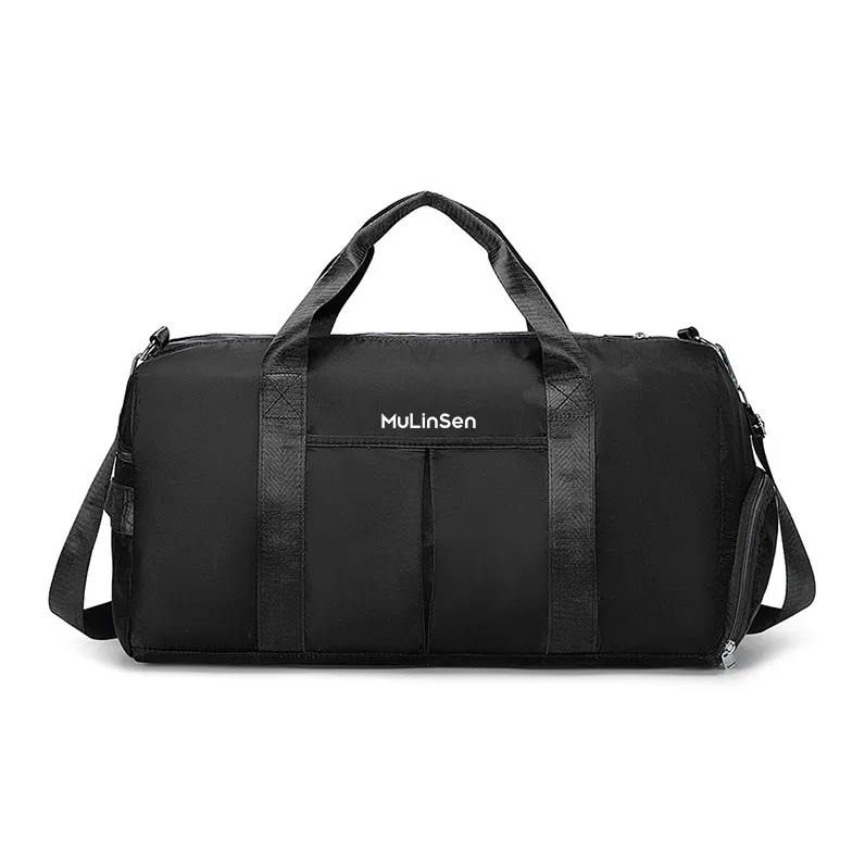 Mulinsen Polyester Portable Crossbody Bag, Travel Bag Unisex Multicolor-0