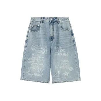 F426 Denim Shorts Unisex