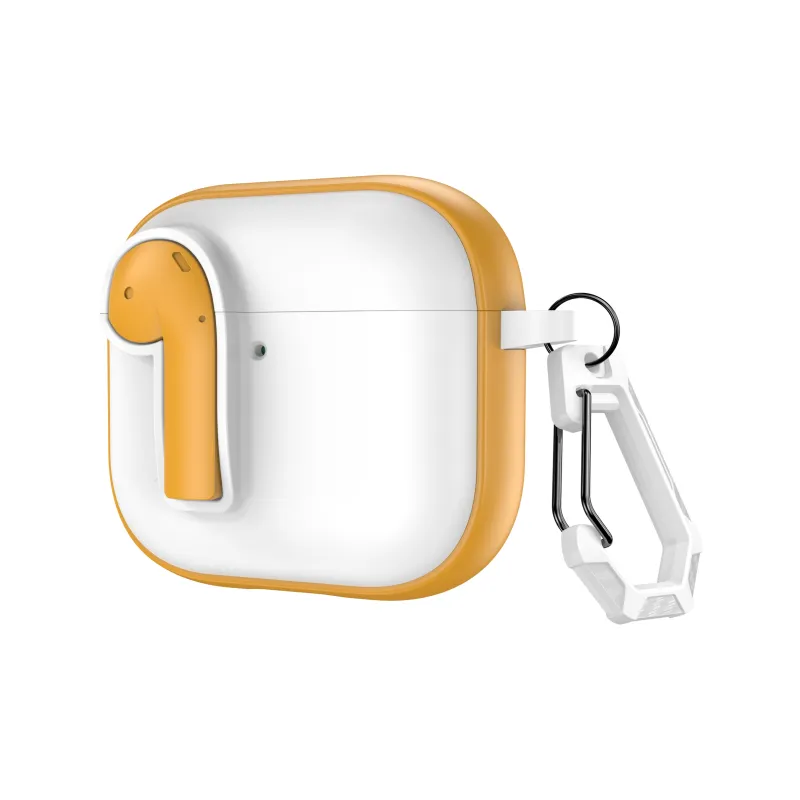 Yoobao Compatibility Apple AirPods 4/1/2/3 Generation/AirPods Pro/Pro 2 TPU Minimalist Headphone Cases-17