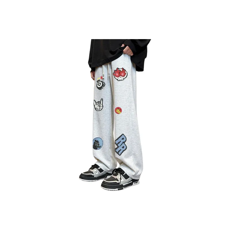SUNSETMONENT Knitted Sweatpants Unisex-5