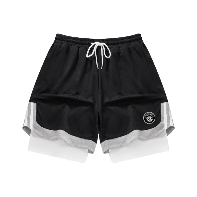 Manchester City F.C. Basketball Shorts Unisex-10