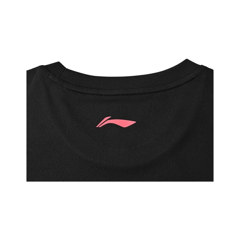 LiNing Badminton Series T Shirt Unisex Black-2