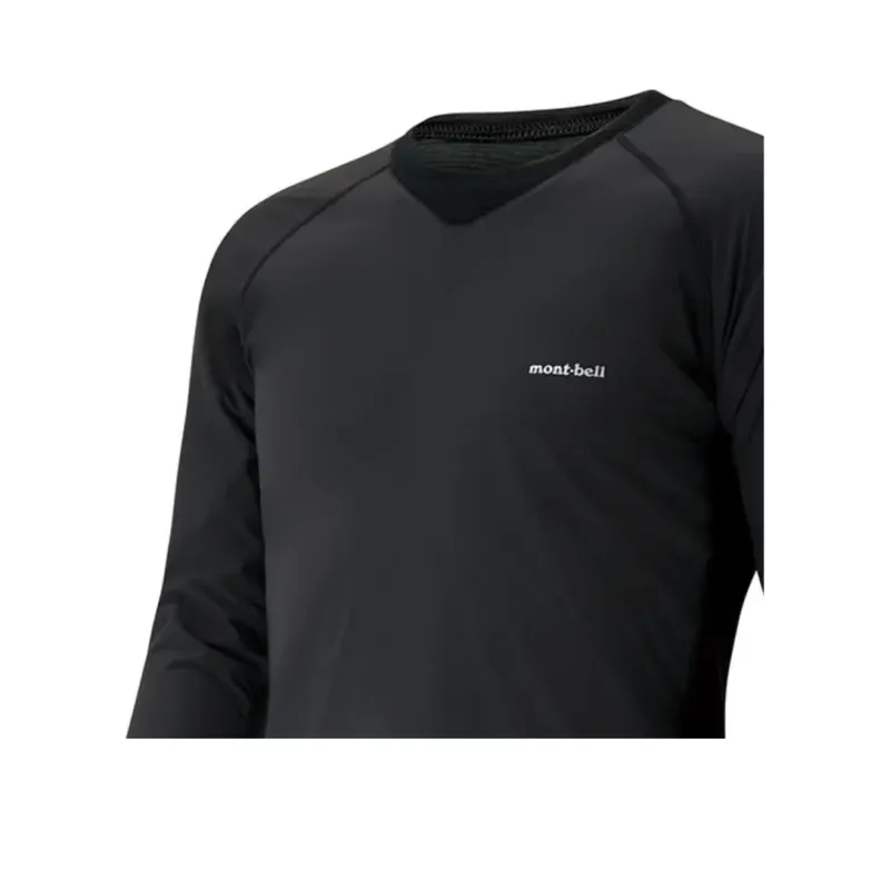 MONTBELL T Shirts Unisex Black-1
