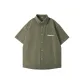 [Quick Dry Breathable]Army Green (Tf Lace Trims Graffiti Chest Logo _Tf Large Lace Trims Graffiti Back Logo)