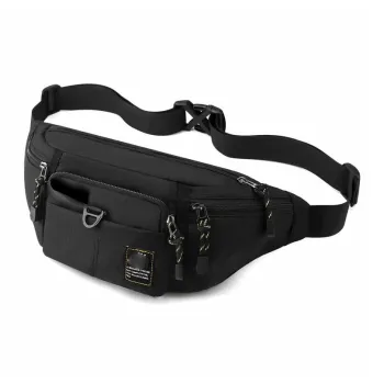 Boniu Nylon Fabric Fanny Pack Men's Multicolor