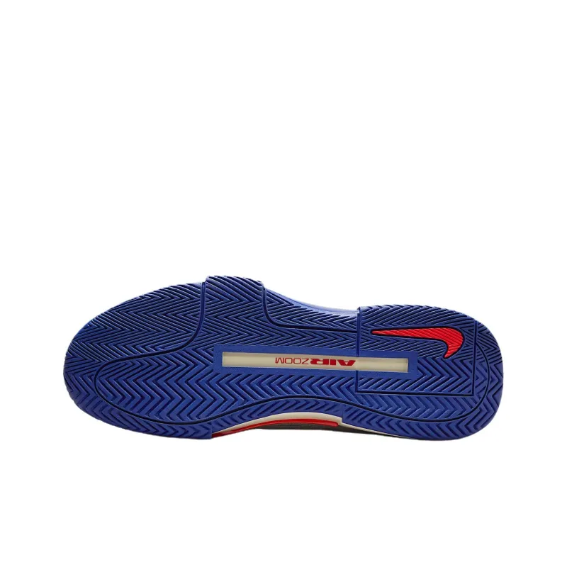 Nike Zoom GP Challenge 1 Anti Slip Wear Resistant Low Top Tennis Shoes Men's Blue-5