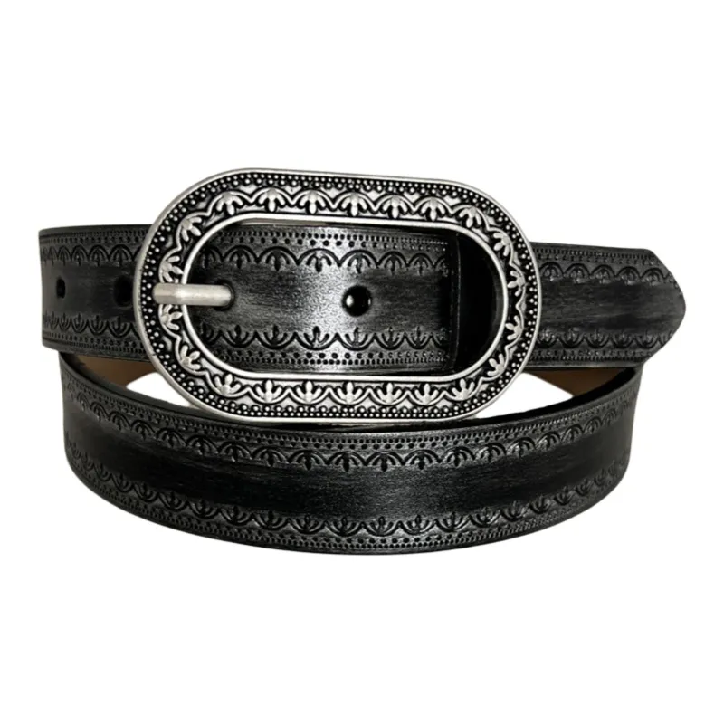 JEANSWEST Split Cow Leather Belts Women's 3.5cm-14