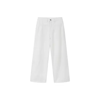 CoosRetro Jeans Men White