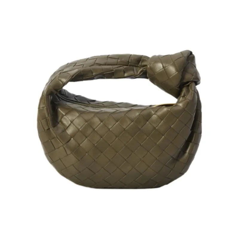 Bottega Veneta JODIE Lambskin Handbag Mini Women's Green-2