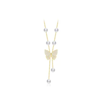 Cuz Strange Intention Zircon Necklaces Women's
