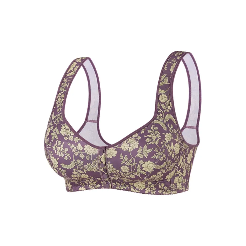 Flowers in water Women's Bras-3